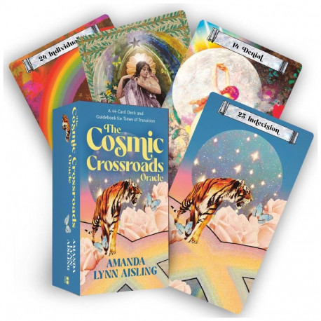 Oracle Cards - Cosmic Crossroads Oracle 44 Cards Guidebook 13 x 8 x 3.2 cm