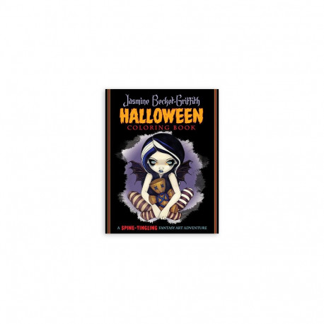 Art Book - Jasmine Becket-Griffith Halloween Coloring Book 96 Pages 27.5x21.5 cm
