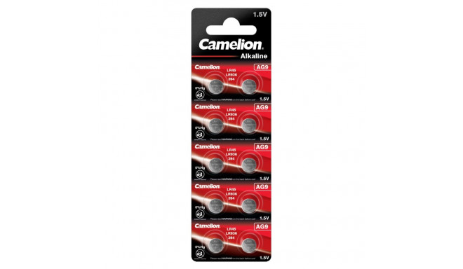 Battery - Camelion AG9 LR45 LR936 394 Alkaline 1.5V 10 pcs