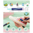 Acrylic Marker Pen - ARRTX Simptap 48 Colours Brush Tip 1-6mm