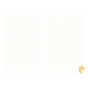 Notebook - Insight Editions Hufflepuff Classic Vegan Leather 184 Pages with Pen