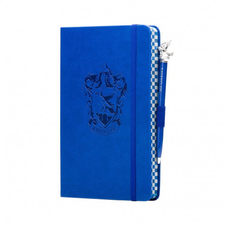 Notebook - Insight Editions Ravenclaw Classic Vegan Leather 184 Lined Pages with Pen