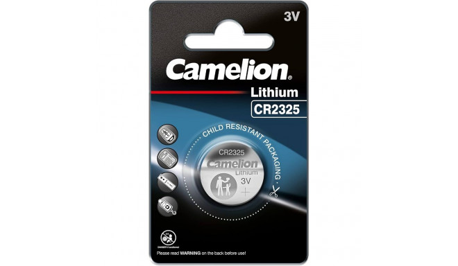 Battery - Camelion CR2325 3V Lithium Coin 23mm x 2.5mm 5g