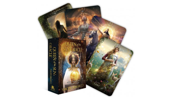 Oracle Deck - Queen of the Sun Orakulo 36 Cards Plastic-Coated Paper