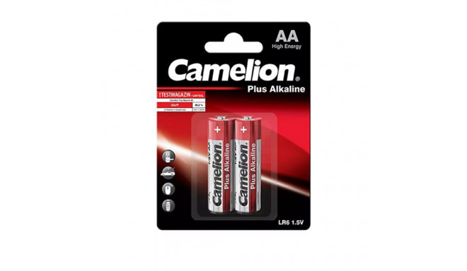 Battery - Camelion LR6 AA Plus 1.5V Alkaline Batteries, 2 pcs