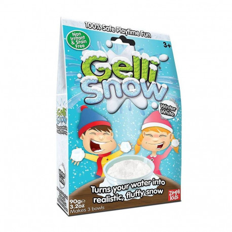 Sensory Play - Gelli Baff Gelli Snow 90g Artificial Snow Winter White
