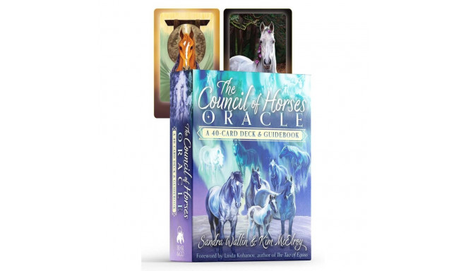 Oracle Deck - Bear and Company The Council of Horses 40 Cards Guidebook