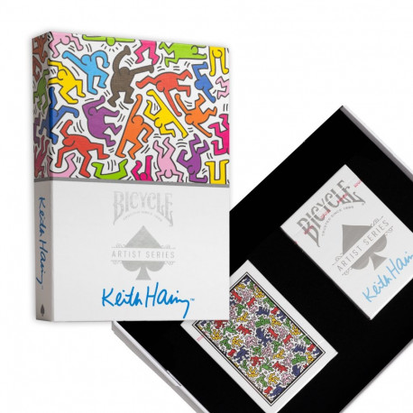 Playing Cards - Bicycle Artist Series Keith Haring Limited Edition 2 Decks