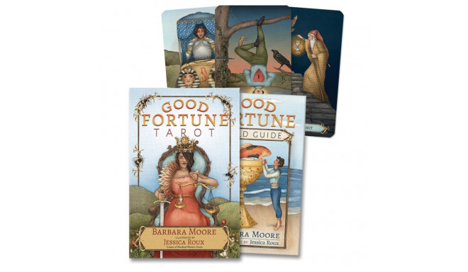 Tarot Card Set - Good Fortune Taro Rinkinys 78 Cards 272-Page Guidebook