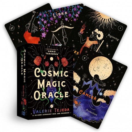 Oracle Deck - Cosmic Magic Oracle 44 Cards Self-Care Astrology 9.7x13.8x3.3 cm
