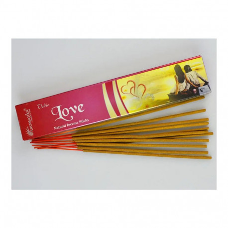 Incense Stick - Vedic Love Natural Incense 15g Hand-Rolled