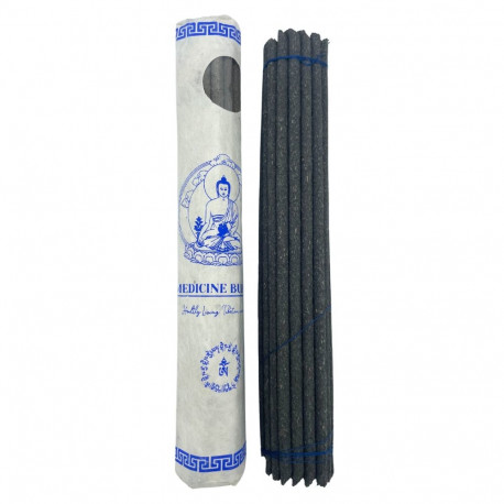 Incense Stick - Premium Tibeto Medicine Buddha 30 Hand-Rolled Sticks 20 cm