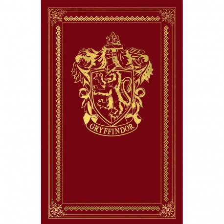 Stationery Set - Harry Potter Gryffindor 192-Page Journal, 20 Notepads, Pen