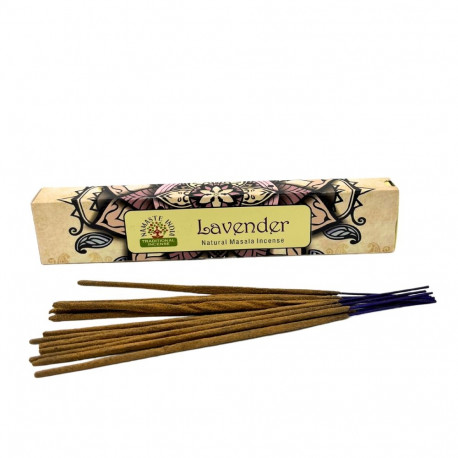 Incense Stick - Namaste Mandala Masala Lavender 15g 15 Sticks 20cm
