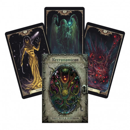 Taro Deck - Necronomicon 78 Cards 128-Page Guide 9.7 x 14.7 cm