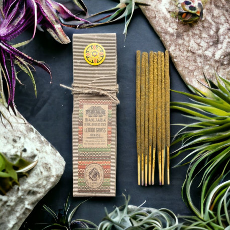 Incense Sticks - Banjara Ritual Resin Lemon Grass 8 Pcs