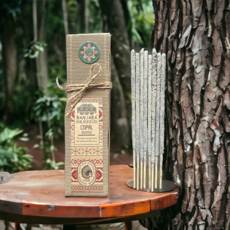Incense Stick - Ritual Resin on Stick Copal 8 Sticks 20 cm 50-60 min Burn Time