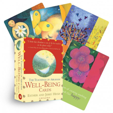 Well-Being Cards - Teachings of Abraham Well-Being 60 Cards 10 x 13.8 x 3.5 cm