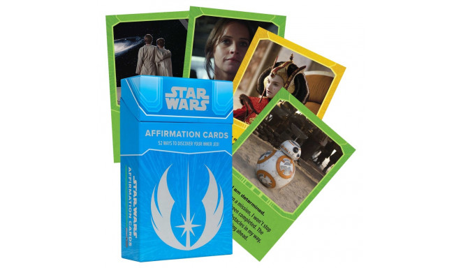 Toys & Games - Star Wars Affirmation Cards 52 Cards with Guide Box 10.5 x 17 x 3.9 cm