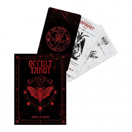 Tarot Deck - Occult Taro kortos Rockpool 78 Cards 12.5x18cm Plastic Coated