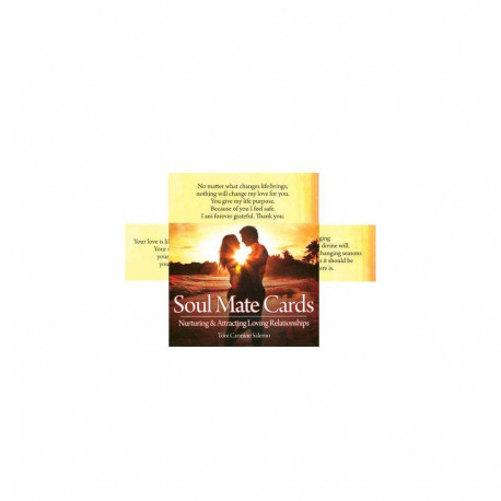 Oracle Card - Soul Mate Oracle 55 Mini Cards 4x1.5 cm 172 g