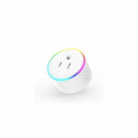 Smart Plug - TUYA Wi-Fi Remote Control, Energy Monitoring, RGB LED
