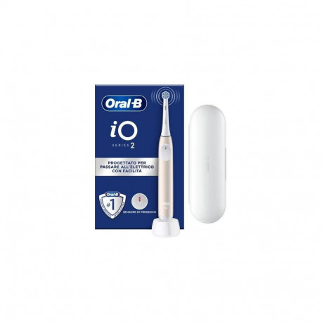 Oral-B iO2 Adult Vibrating toothbrush Pink, White