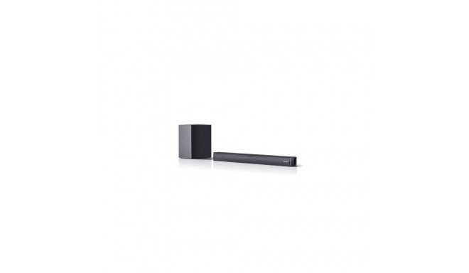Sharp HT-SB182 2.1 Soundbar, 160W Slim Bluetooth Soundbar with Wireless Subwoofer