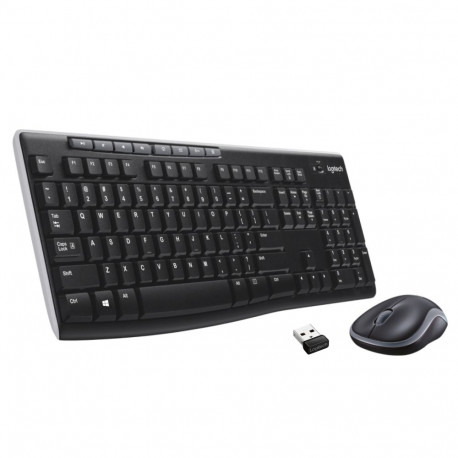 LOGITECH MK270 Wireless Combo black USB - EER (US)