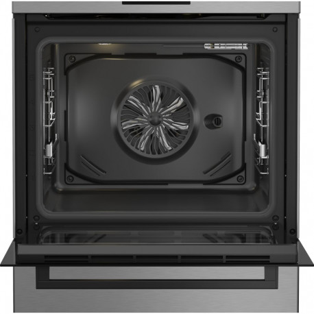 BEKO pliit FBMA61330GXDT gaasiplaat elektriahi roostevaba teras laius 60 cm grillimine LED sügavus 6