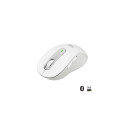 Logitech Signature M650 (910-006255) mouse RF Wireless + Bluetooth Optical 2000 DPI, Off-white