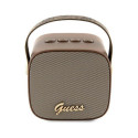 Guess Leather Script Logo Speaker Brown (GSM178206)