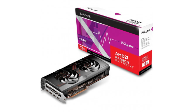 Sapphire Pulse Radeon RX 7700 XT 12GB GDDR6 graphics card (11335-04-20G)
