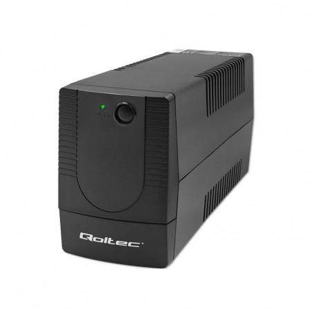 Qoltec 53773 uninterruptible power supply (UPS) Line-Interactive 0.85 kVA 480 W 1 AC outlet(s)