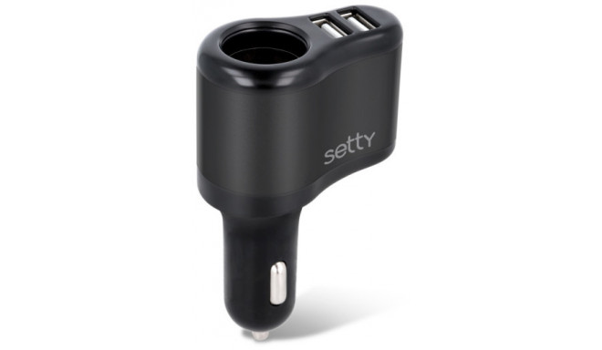 Setty auto voolupesa jagaja RGS-01 2xUSB 2A