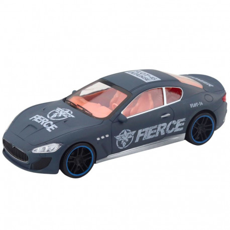 Samochód Sportowy Napęd Na Tył Matowa Karoseria Szary