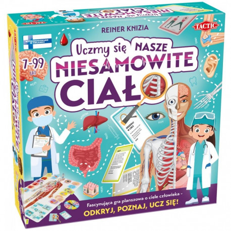 Gra uczymy się. nasze niesamowite ciało