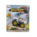 Auto Resorak Z Naciągiem Monster Truck Big Foot Gumowe Opony Rampa Auto Resorak Z Naciągiem Monster Truck Big Foot Gumowe Opony Rampa