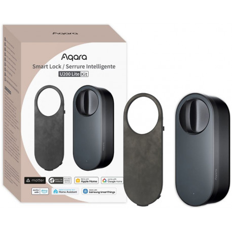 Aqara nutilukk Smart Lock U200 Lite Kit, must