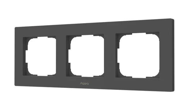 Aqara Switch Frame H2 (3-gang), grey