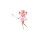 Barbie Fantasy Fairy Doll with Color-Change Wings and Outfit, Includes Toy Wand with Sponge &amp