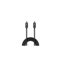 Lindy 1m Thunderbolt 5 Cable, 80Gbps, Passive