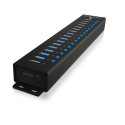 ICY BOX IB-HUB1717-U3 16+1 pordiga USB jaotur