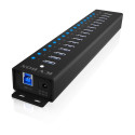 ICY BOX IB-HUB1717-U3 16+1 pordiga USB jaotur