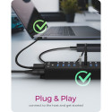 ICY BOX IB-HUB1717-U3 16+1 pordiga USB jaotur