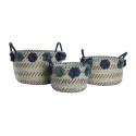 Korvikomplekt DKD Home Decor 46 x 44 x 34 cm Tutid polüpropüleen Merihein