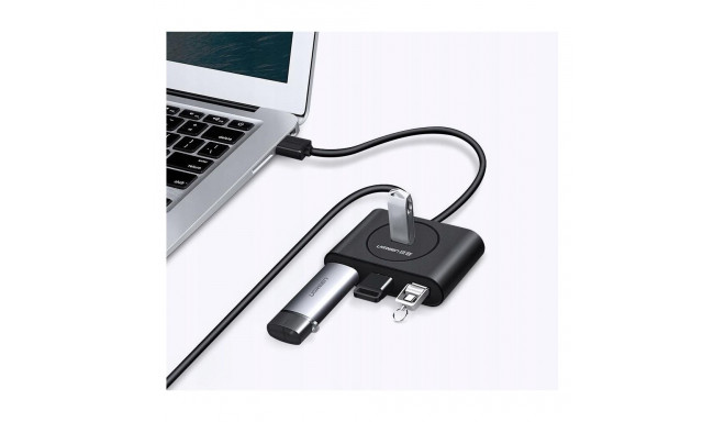 UGREEN 20290 (puudub; 4x USB 3.0; must värv)