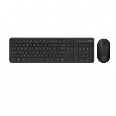 Asus juhtmevaba klaviatuuri ja hiire komplekt CW100 vene asetus, must