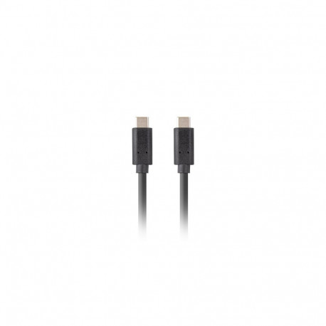 Lanberg USB-C 3.1 Gen 2 kaabel, 10GB/s PD100W, 1.8 m, CA-CMCM-32CU-0018-BK, USB Type-C - USB Type-C