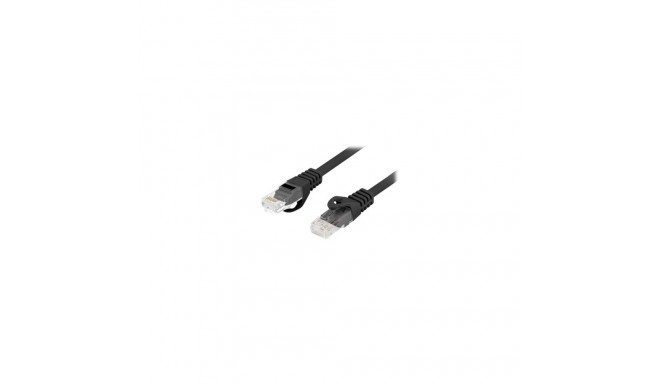 Lanberg Patchcord Cat.6 UTP LSZH CU PCU6-10CU-0100-BK 1 m must